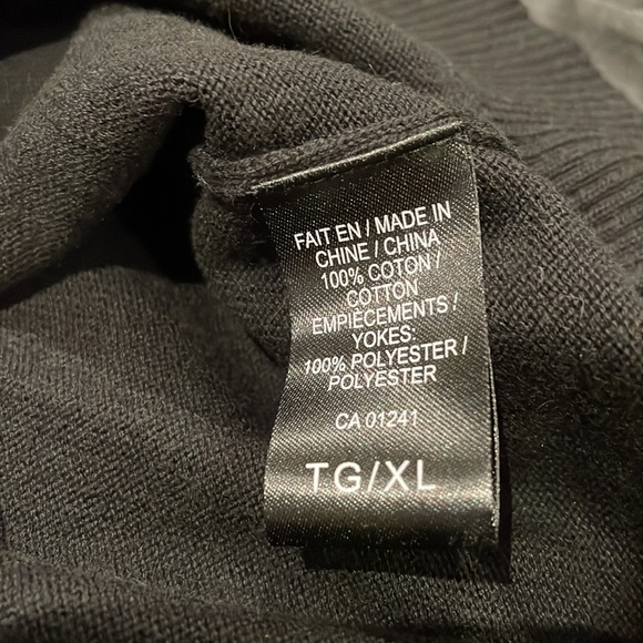 (2/$40) Le 31 Men’s Black Long Sleeve Sweater XL - Picture 5 of 9